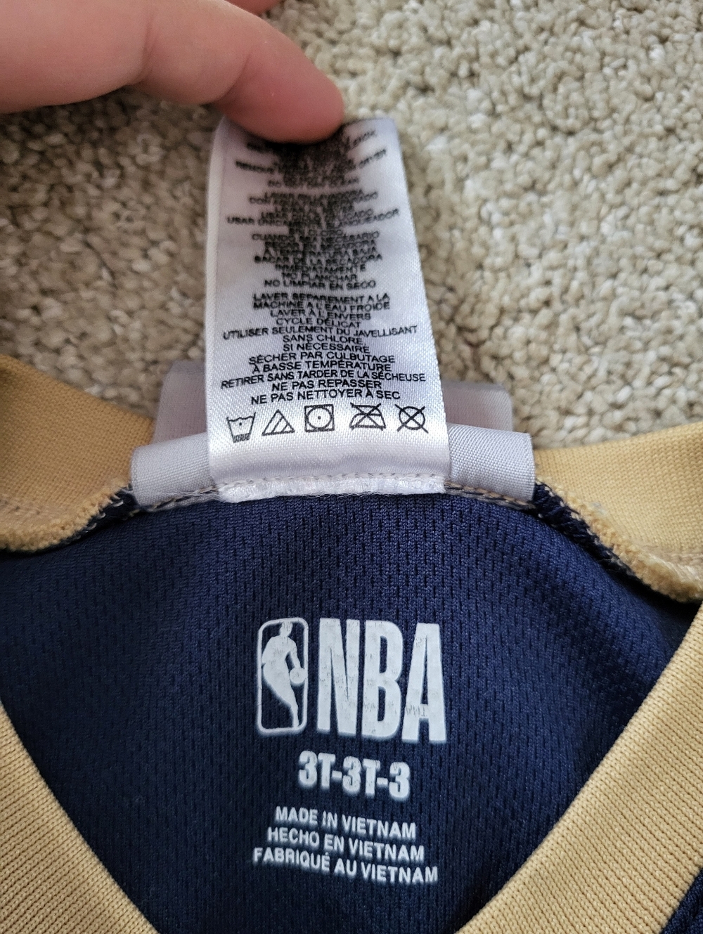 3T New Orleans NBA Basketball Jersey, Zion Williams, See Flaw - Picture 3 of 5